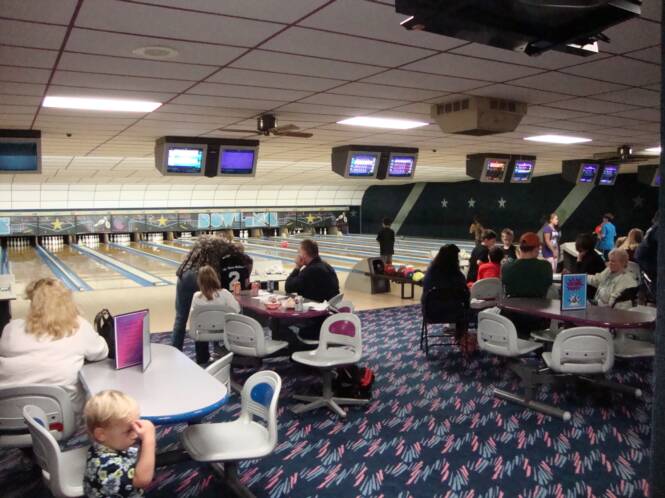 Lanes and seating